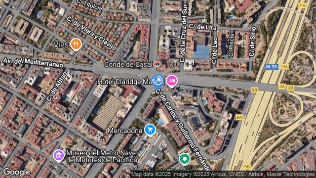 Ubicación de la subastas Subasta de garaje en MADRID
