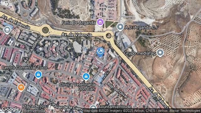 Ubicación de la subastas Subasta de local comercial en ARGANDA DEL REY
