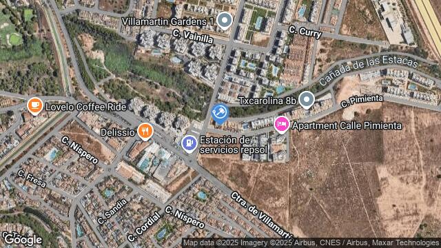 Ubicación de la subastas Subasta de garaje en ORIHUELA