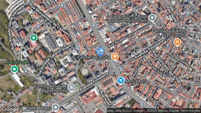 Ubicación de la subastas Subasta de vivienda en A CORUÑA
