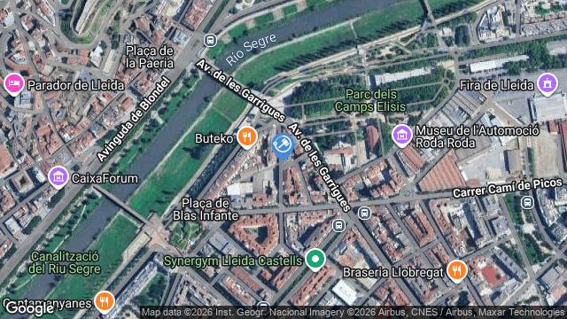 Ubicación de la subastas Subasta de garaje en LLEIDA
