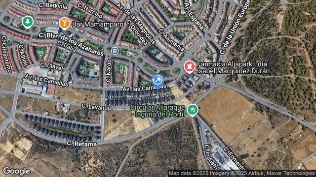 Ubicación de la subastas Subasta de vivienda en ALJARAQUE