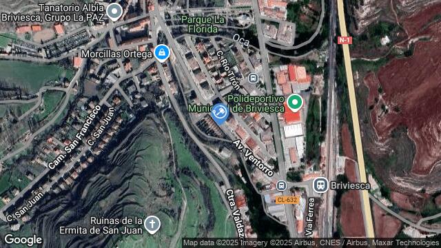Ubicación de la subastas Subasta de vivienda en BRIVIESCA
