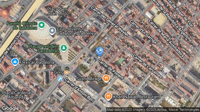 Ubicación de la subastas Subasta de vivienda en Badalona