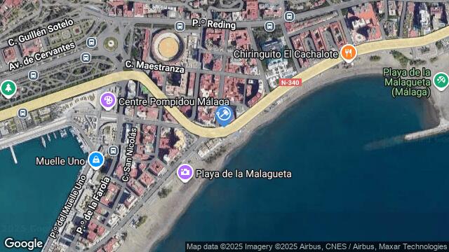 Ubicación de la subastas Subasta de garaje en MALAGA