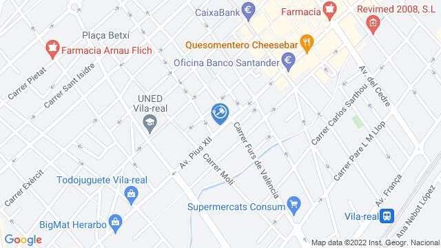 Ubicación de la subastas Subasta de local comercial en VILA-REAL-VILLAREAL