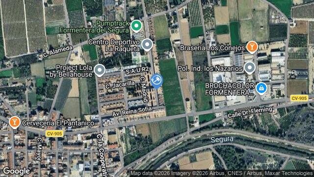 Ubicación de la subastas Subasta de vivienda en FORMENTERA DEL SEGURA