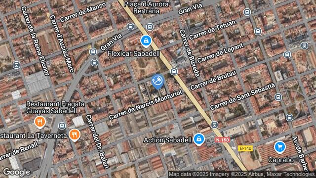 Ubicación de la subastas Subasta de vivienda en SABADELL