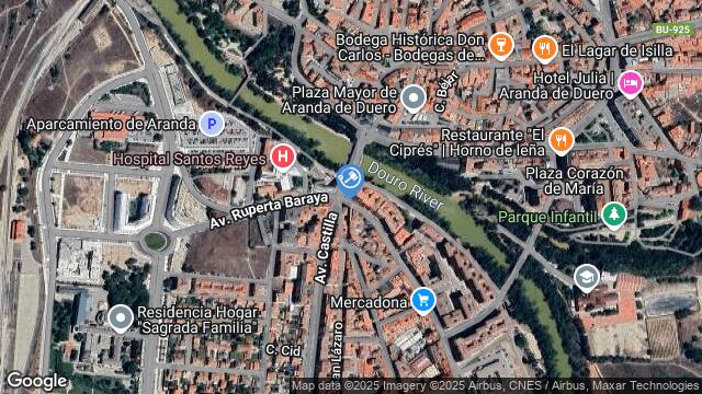 Ubicación de la subastas Subasta de local comercial en ARANDA DE DUERO