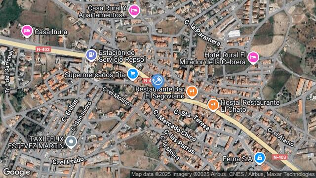 Ubicación de la subastas Subasta de cl general franco ( barraco, el) en BARRACO, EL