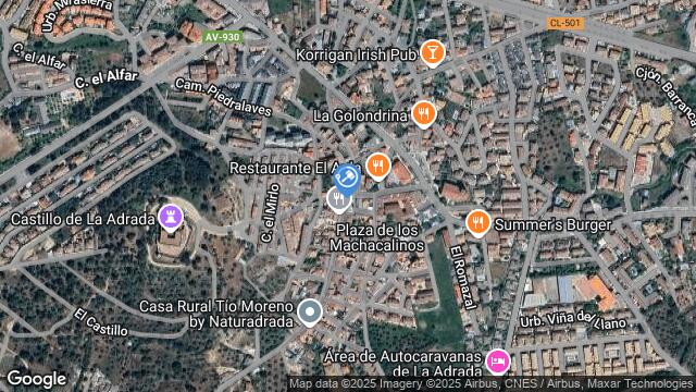 Ubicación de la subastas Subasta de solar en ADRADA (LA)