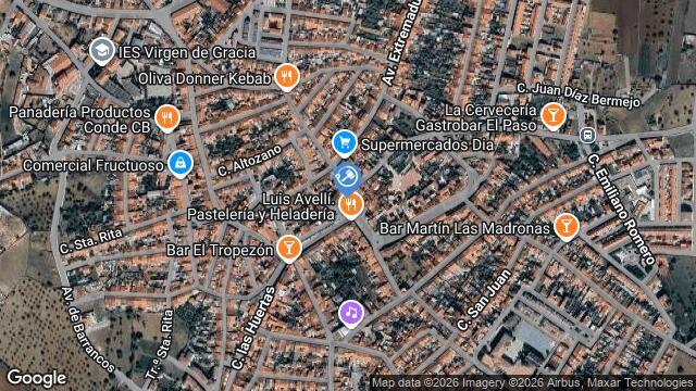 Ubicación de la subastas Subasta de vivienda en Oliva de la Frontera