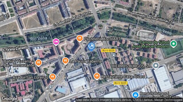 Ubicación de la subastas Subasta de garaje en BURGOS