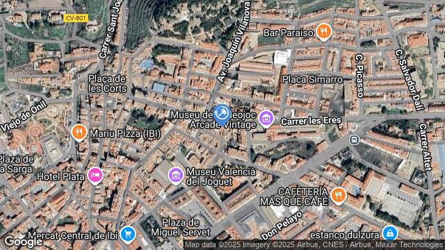 Ubicación de la subastas Subasta de vivienda en IBI