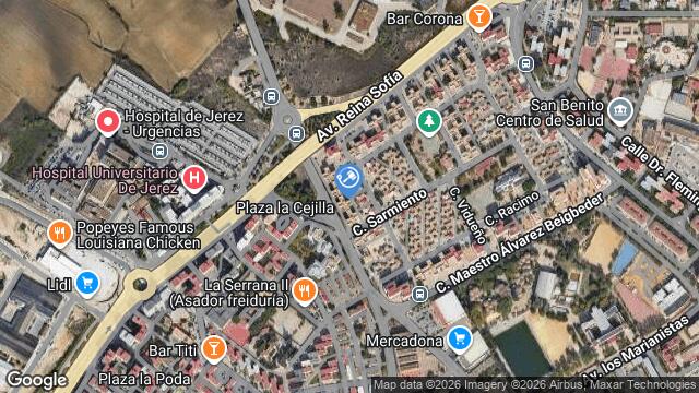 Ubicación de la subastas Subasta de vivienda en JEREZ DE LA FRONTERA