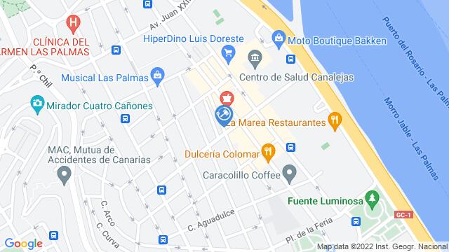 Ubicación de la subastas Subasta de local comercial en Palmas de Gran Canaria (Las)