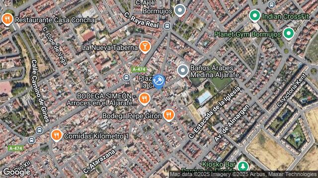 Ubicación de la subastas Subasta de garaje en BORMUJOS