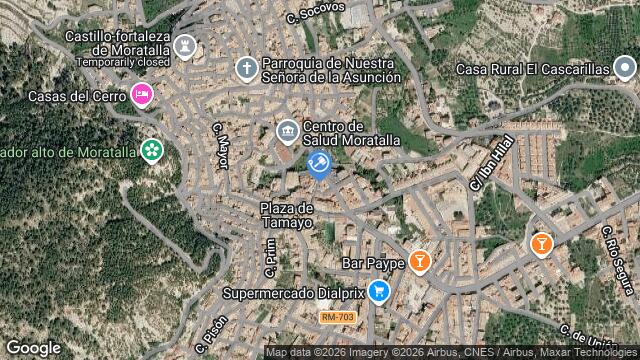 Ubicación de la subastas Subasta de paraje de andrevia  ( moratalla - murcia) en MURCIA