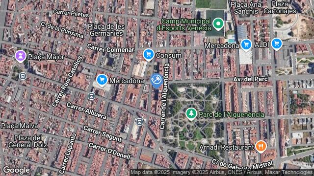 Ubicación de la subastas Subasta de 14505 rustica 100 p.d.gan  ( alzira - alzira pol.2 parc.145) en ALZIRA POL.2 PARC.145