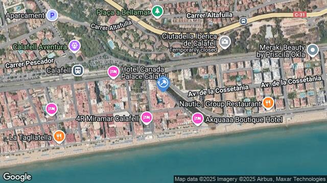 Ubicación de la subastas Subasta de vivienda en Calafell