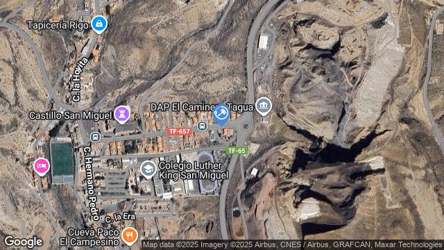 Ubicación de la subastas Subasta de garaje en SAN MIGUEL DE ABONA