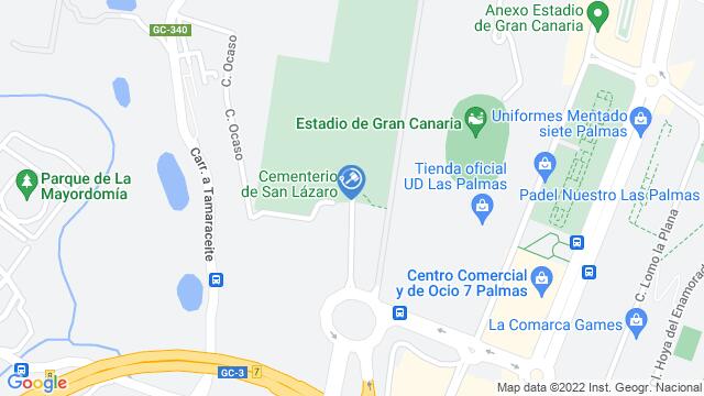 Ubicación de la subastas Subasta de trastero en las Palmas