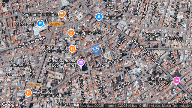 Ubicación de la subastas Subasta de vivienda en Tomelloso