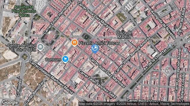 Ubicación de la subastas Subasta de vivienda en ELCHE