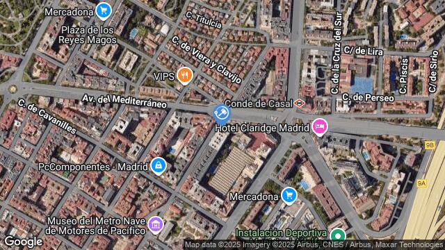 Ubicación de la subastas Subasta de cl sanchez barcaiztegui ( madrid) en MADRID