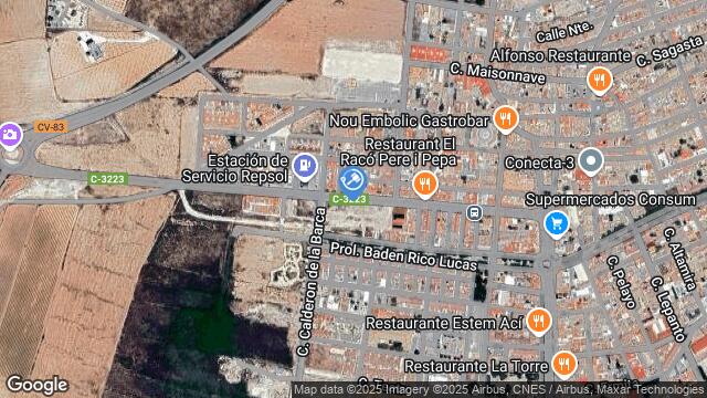 Ubicación de la subastas Subasta de local comercial en PINOSO