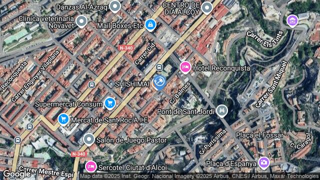 Ubicación de la subastas Subasta de vivienda en ALCOI