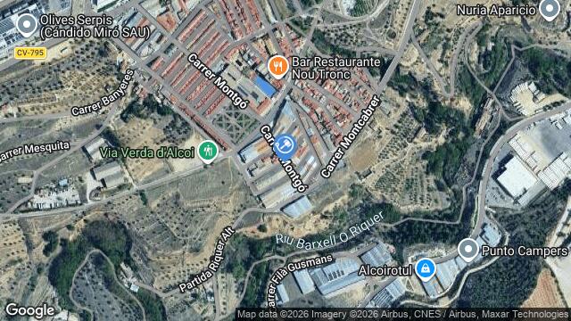 Ubicación de la subastas Subasta de cl puig campana (batoi) ( alcoy/alcoi) en BATOI