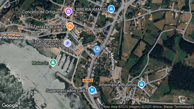 Ubicación de la subastas Subasta de vivienda en ORTIGUEIRA