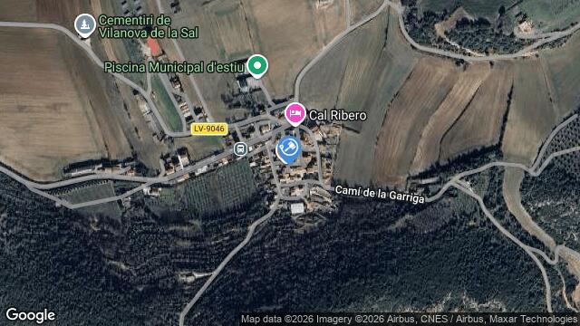 Ubicación de la subastas Subasta de colldumera  ( vilanova de la sal - lleida) en LLEIDA