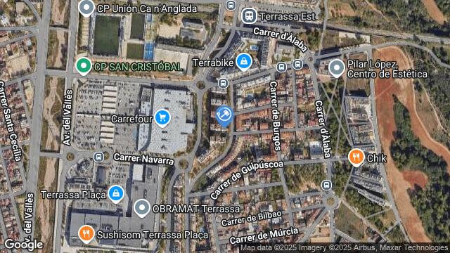 Ubicación de la subastas Subasta de av madrid ( terrassa) en TERRASSA