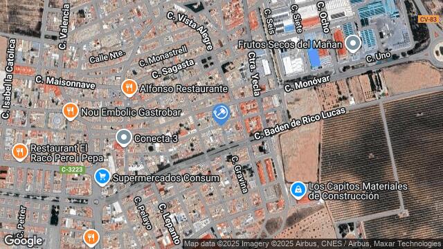 Ubicación de la subastas Subasta de vivienda en PINOSO