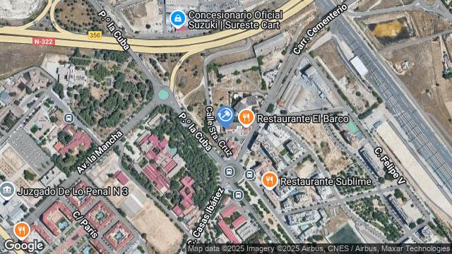 Ubicación de la subastas Subasta de garaje en ALBACETE