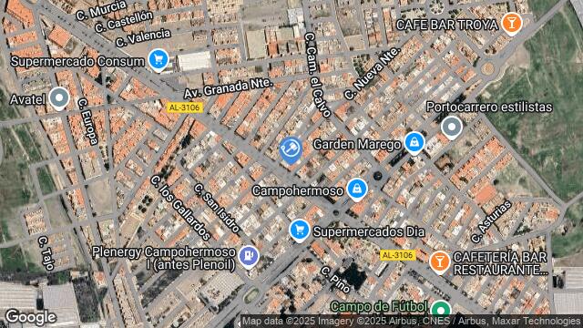 Ubicación de la subastas Subasta de solar en NIJAR