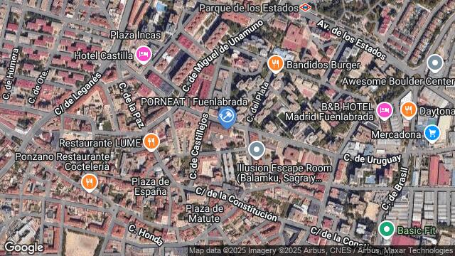 Ubicación de la subastas Subasta de garaje en FUENLABRADA