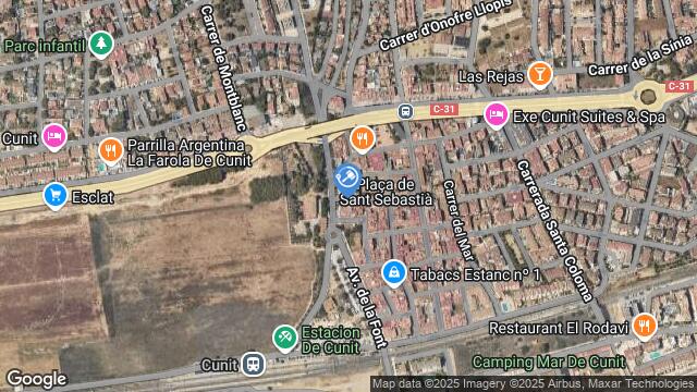 Ubicación de la subastas Subasta de garaje en CUNIT