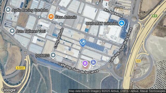 Ubicación de la subastas Subasta de cl ingeniero iribarren, s/n ( cÓrdoba) en CÓRDOBA