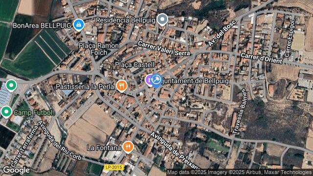 Ubicación de la subastas Subasta de vivienda en BELLPUIG