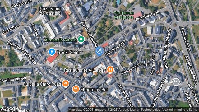 Ubicación de la subastas Subasta de av de la coruña ( lugo) en LUGO