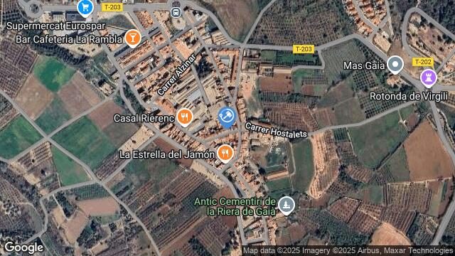 Ubicación de la subastas Subasta de vivienda en La Riera de Gaià