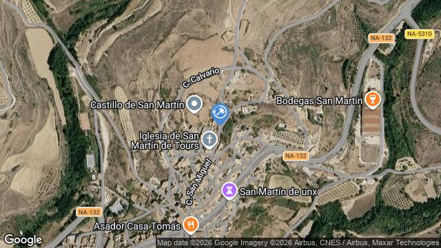 Ubicación de la subastas Subasta de solar en San Martín de Unx