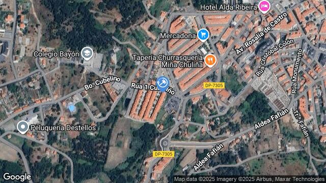 Ubicación de la subastas Subasta de lg rua 1 cubeliÑo ( ribeira) en RIBEIRA