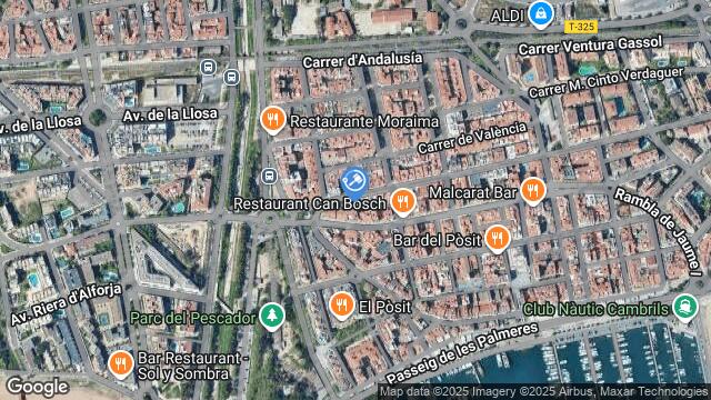 Ubicación de la subastas Subasta de vivienda en Cambrils