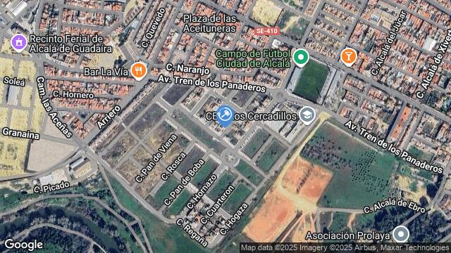 Ubicación de la subastas Subasta de solar en ALCALA DE GUADAIRA