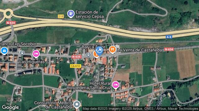 Ubicación de la subastas Subasta de vivienda en CASTAÑEDA