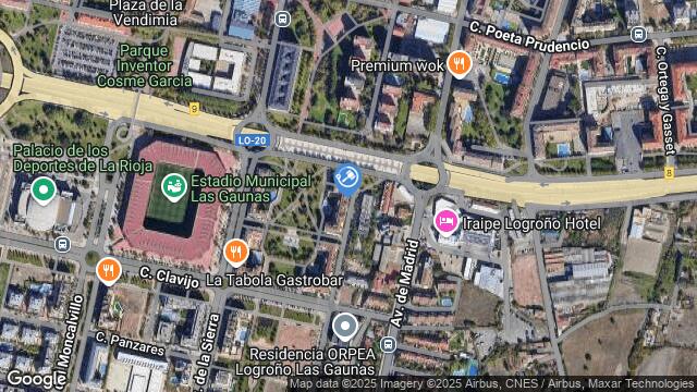 Ubicación de la subastas Subasta de garaje en LOGROÑO